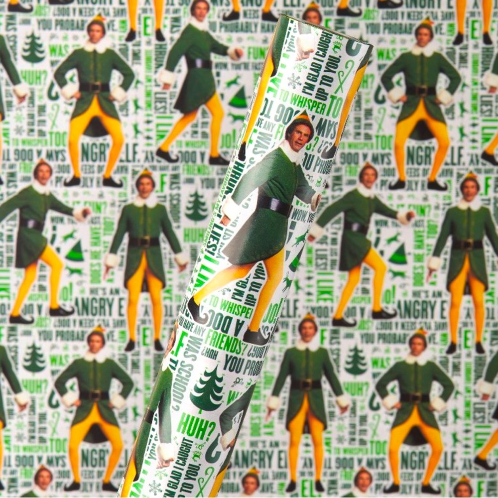 ELF THE MOVIE CHRISTMAS GIFT WRAP